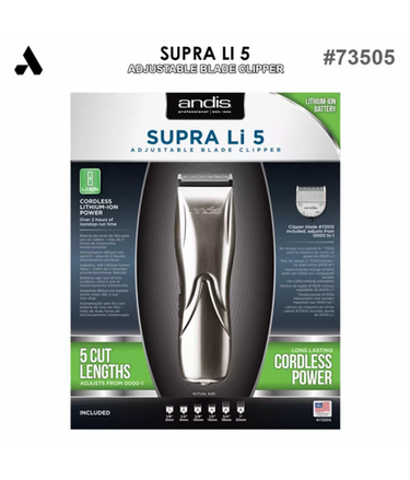 Andis Supra Li 5 Adjustable Blade Clipper